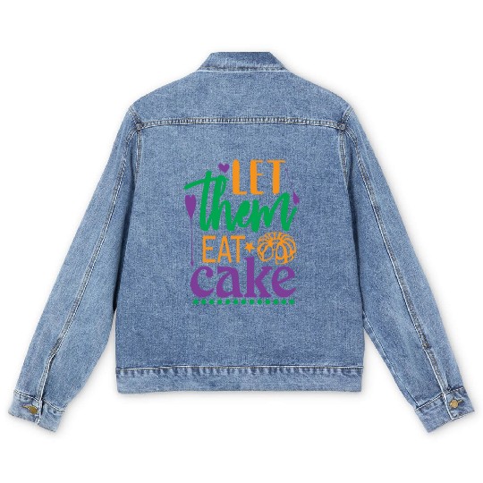 Let Them Eat Cake! Men's Denim Jackets