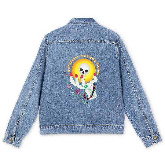 Witchcraft is my own passion Men's Denim Jackets