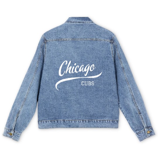 Cubs Vintage Men's Denim Jackets