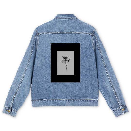 Floral design Men's Denim Jackets