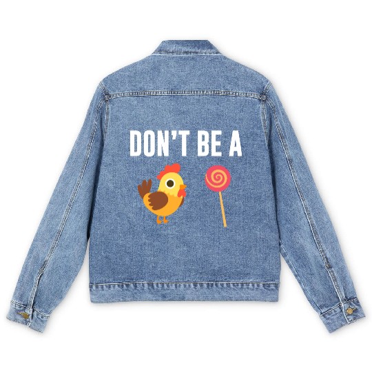 Sweet Cock Sucker Men's Denim Jackets