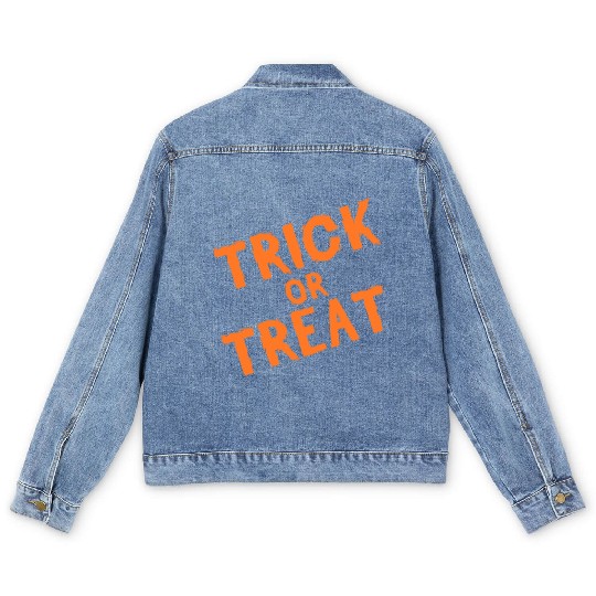 Trick or treat Men's Denim Jackets