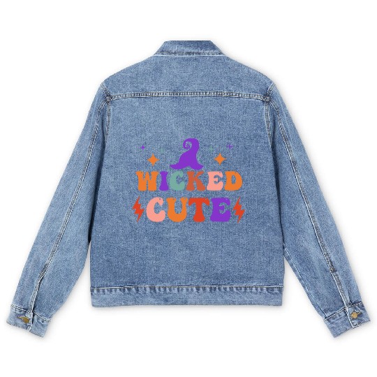 WICKED CUTE Men's Denim Jackets