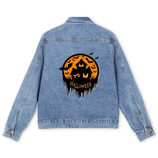 halloween Men's Denim Jackets