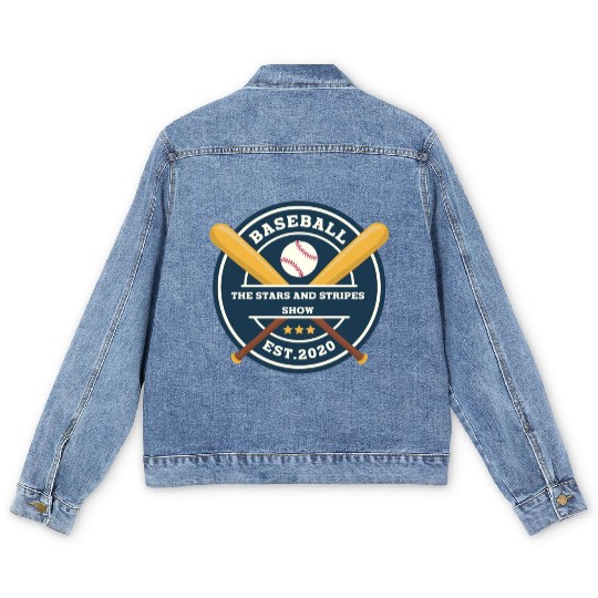 The stars and stripes shows Men's Denim Jackets