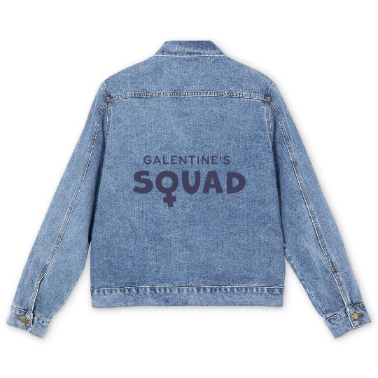 Be My Galentine. Galentine's Day Men's Denim Jackets