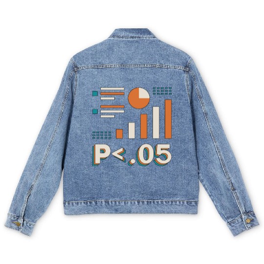 Data Analyst P < .05 Computer Science Programming Men's Denim Jackets