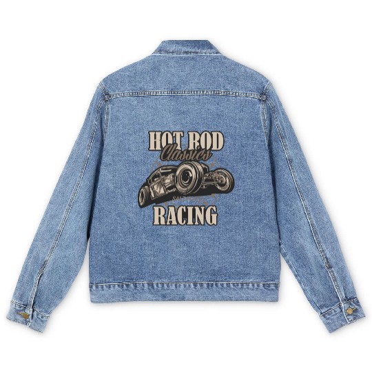 Hot Rod Classics Racing Men's Denim Jackets