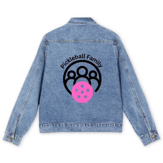 Haden Mango Family Celebration with Pink Men's Denim Jackets