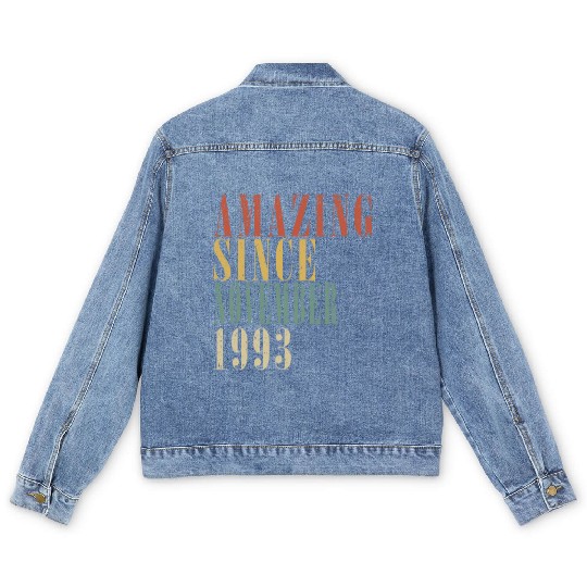 november 1993 Anniversary november 1993 november Men's Denim Jackets