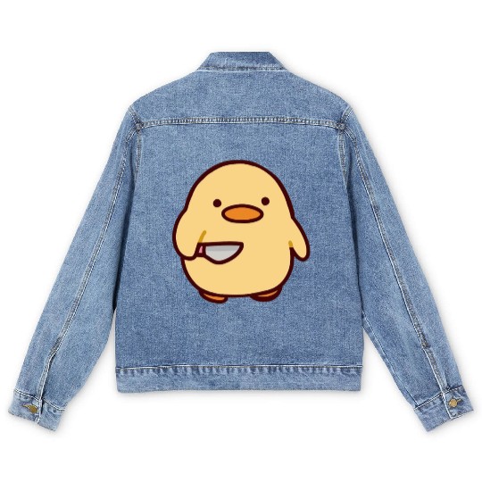 Funny Goofy Ahh Men's Denim Jackets