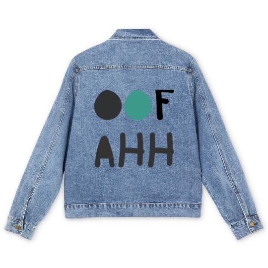 Funny Goofy Ahh Men's Denim Jackets