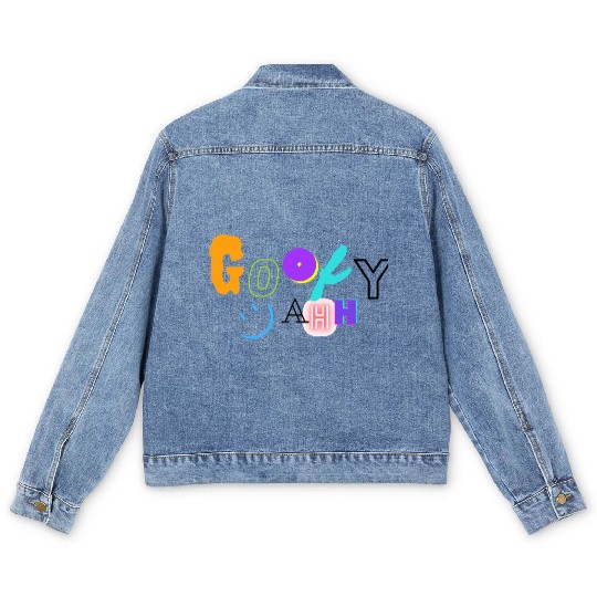 Funny Goofy Ahh Men's Denim Jackets