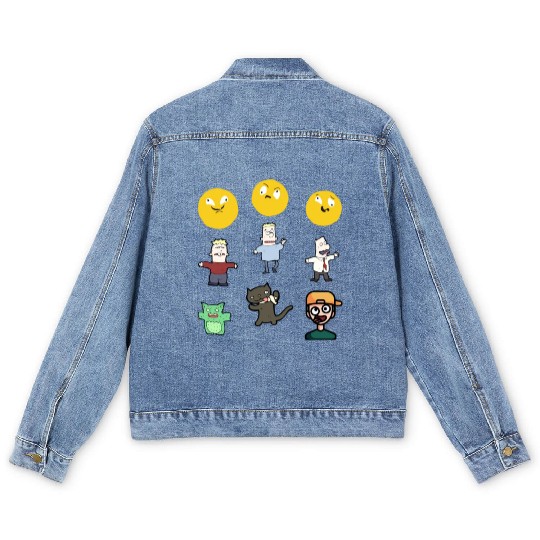 goofy ahh Men's Denim Jackets