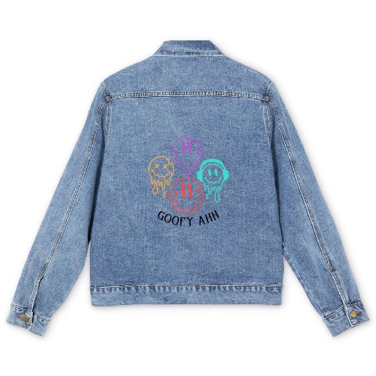 NERD goofy ahh Men's Denim Jackets