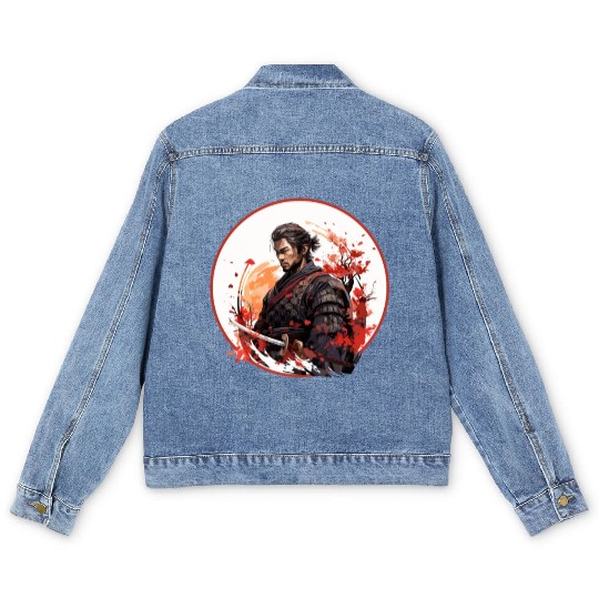 Brave Samurai Men's Denim Jackets