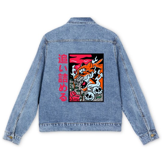 Year Of The Dragon 2024 Zodiac Lunar Chinese Men's Denim Jackets
