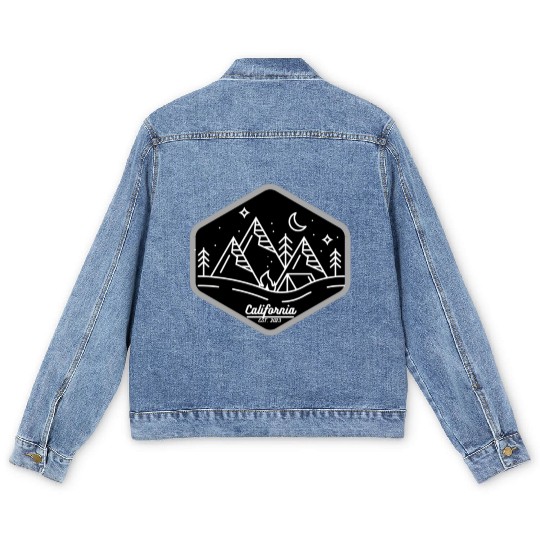 Midnight California Men's Denim Jackets