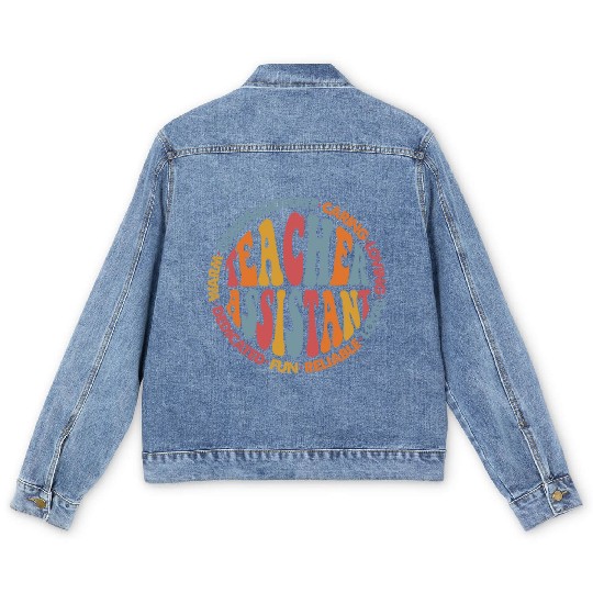 Teacher Assistant Men's Denim Jackets