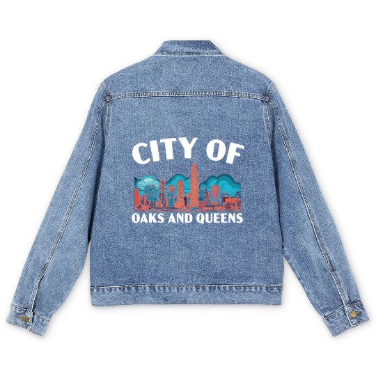 Charlotte North Carolina USA America United States Men's Denim Jackets