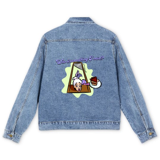 Marie Antoinette Bastille Day Cake Men's Denim Jackets