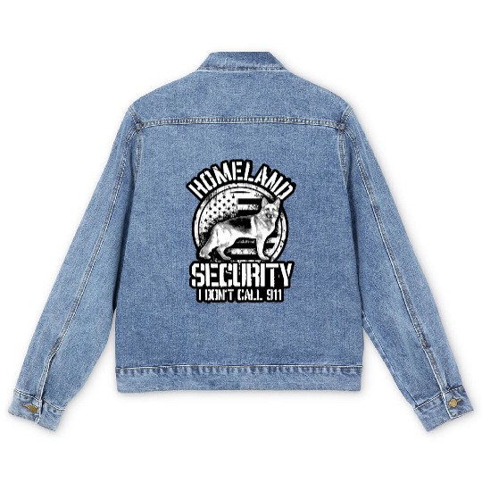 HOMELAND SECURITY Men's Denim Jackets