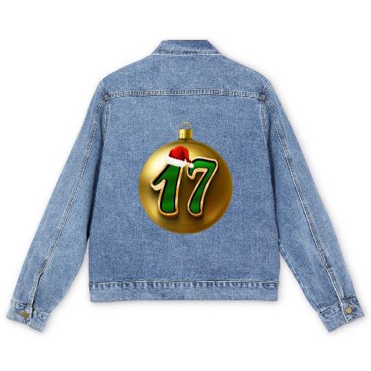 17 Years Young - Seventeen Christmas Balls Men's Denim Jackets