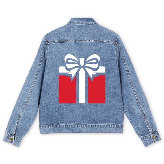 Gift box of joy Men's Denim Jackets