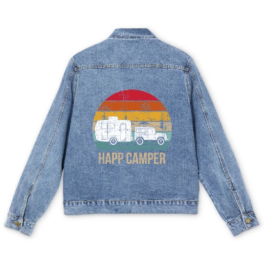 Happy Camper Men's Denim Jackets