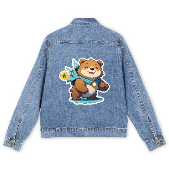 Bear Cubs: Cute Overload! Men's Denim Jackets