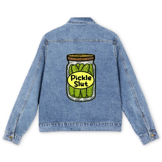 Pickle Slut Men's Denim Jackets