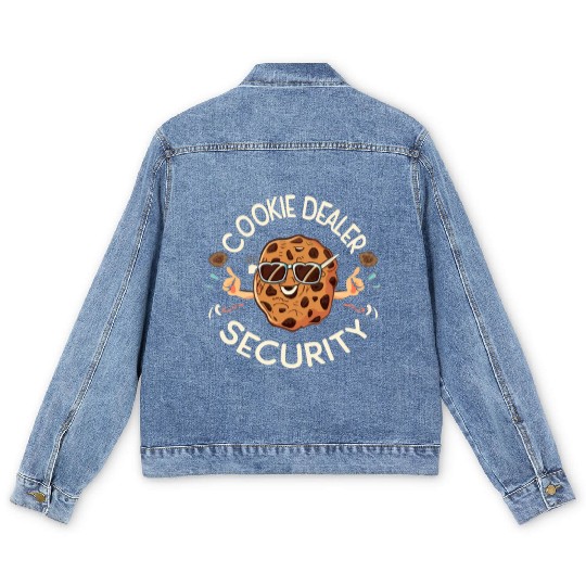 Cookie Dealer Security Men's Denim Jackets