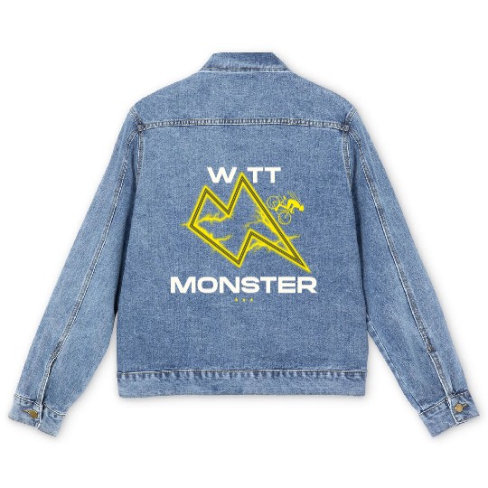 WATT MONSTER Cycling Men's Denim Jackets