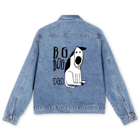 Big Dog Dad Men's Denim Jackets