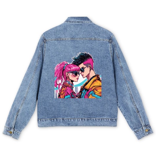 Y2K Fashion Men's Denim Jackets