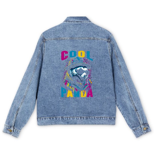 Cool Panda Men's Denim Jackets