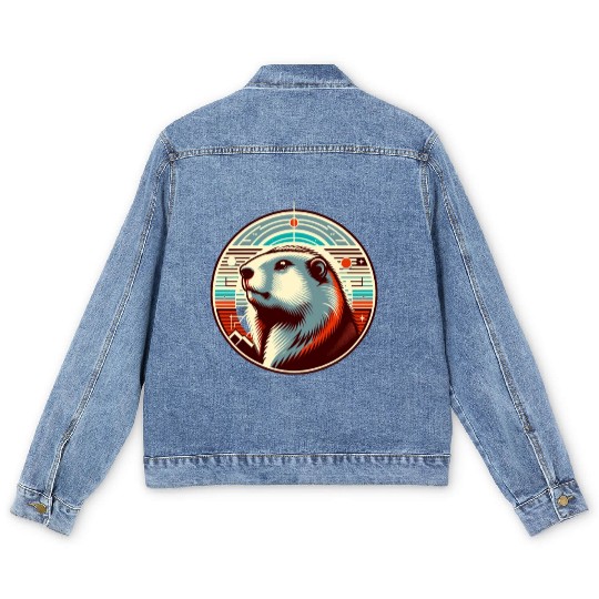 Groundhog Day 2024 Enthusiast February 2nd Men's Denim Jackets