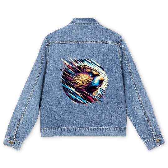 Groundhog Day 2024 Enthusiast February 2nd Men's Denim Jackets