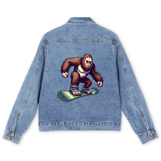 Bigfoot Snowboard Men's Denim Jackets
