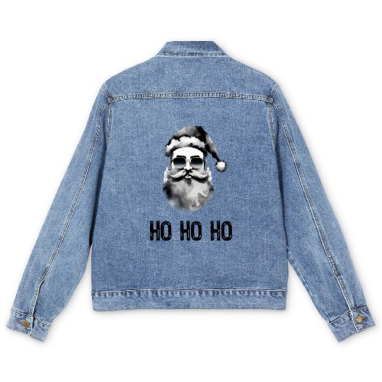 Ho ho ho Men's Denim Jackets