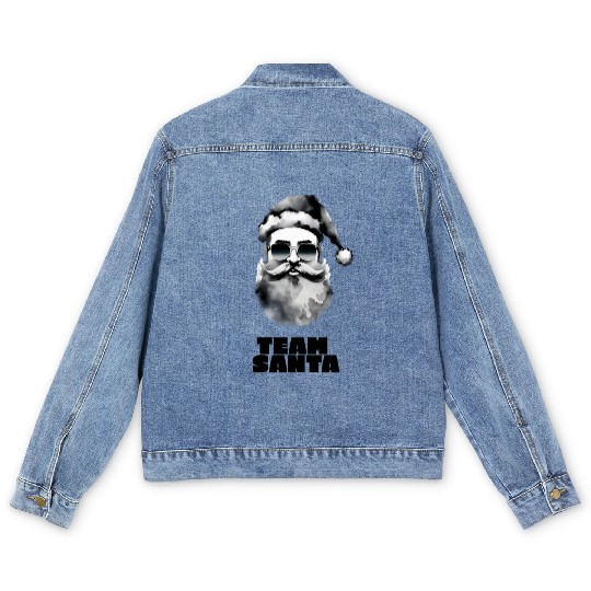 Team Santa Men's Denim Jackets