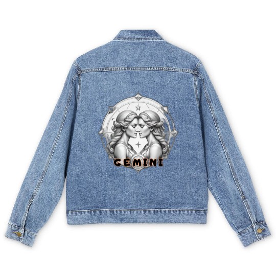 Gemini Horoscope Men's Denim Jackets