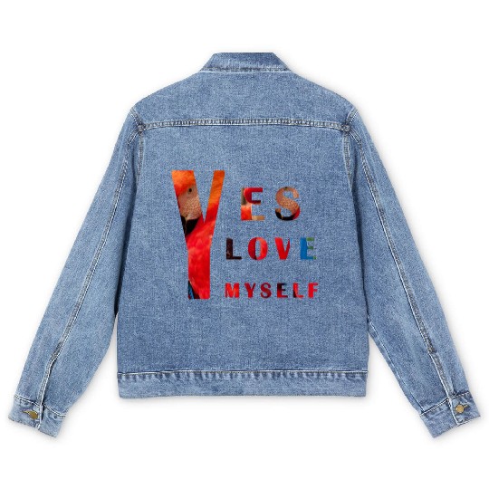 Yes I love me Men's Denim Jackets