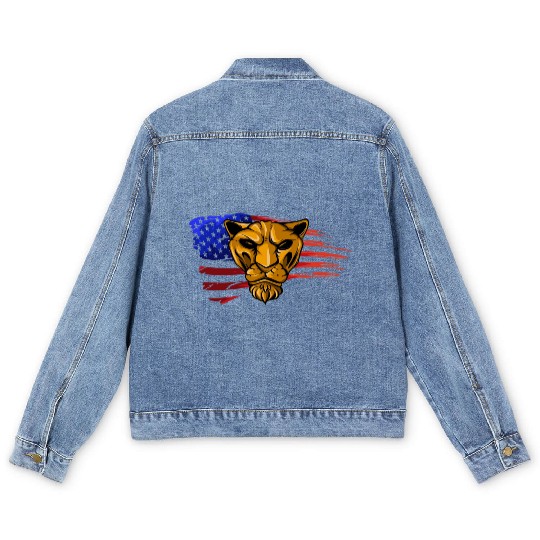 Lion Of Liberty Men's Denim Jackets
