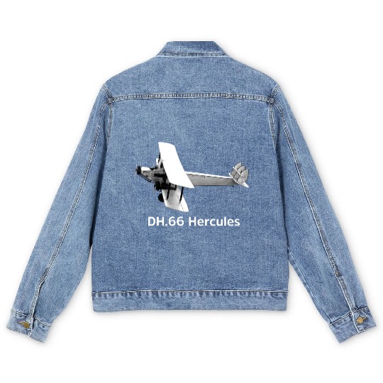 DH66 Hercules Aircraft Men's Denim Jackets