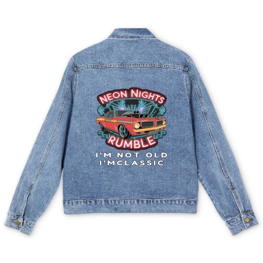 Statement of Classic Confidence Apparel- Hot Rod Men's Denim Jackets