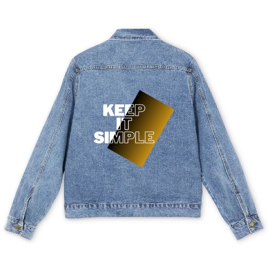 keep it simple Men's Denim Jackets