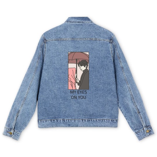 My Eyes On You Men's Denim Jackets