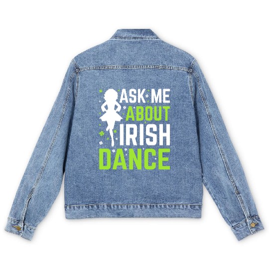 Irish Dance Men's Denim Jackets