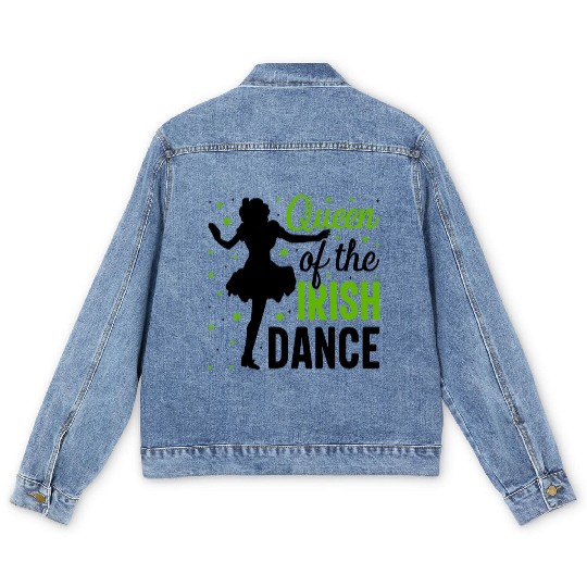Irish Dance Men's Denim Jackets